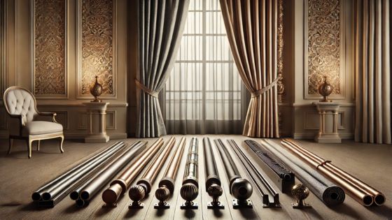 What’s the Difference Between a Curtain Pole and a Curtain Track?